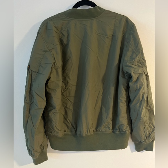 Alpha Industries Sage Green Flight Jacket - Picture 2 of 2